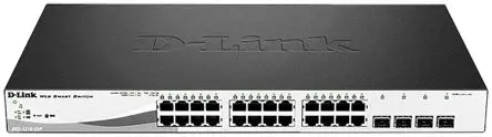 Produktfoto 1 von D-Link 28-Port Gigabit Smart Managed PoE Switch Ethernet-Switch 28-Port Smart Power Over Ethernet 1000Mbit/s