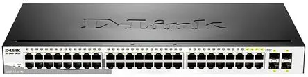 Produktfoto 1 von D-Link 52-Port Gigabit Smart Managed Switch Ethernet-Switch 48-Port Smart 1000Mbit/s