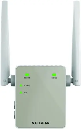 Produktfoto 1 von Netgear EX6120-100UKS Drahtloser Zugangspunkt, 1200Mbit/s 1-Port 1200Mbit/s 5 GHz 2.4GHz, 5 GHz 802,11g, IEEE 802.11 ac,