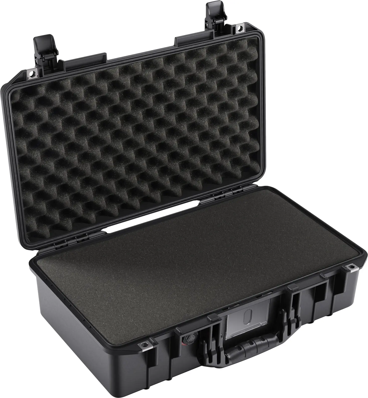 Produktfoto 1 von Pelican 1525 Wasserdicht/Wasserbeständig Polypropylen Kunststoff Wasserdicht Transportkoffer Schwarz 354.8 mm, Außenmaße