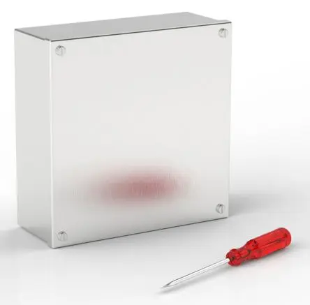 Produktfoto 1 von RS PRO Installationsdose Satiniert Edelstahl 304 220mm x 85 mm 220 mm