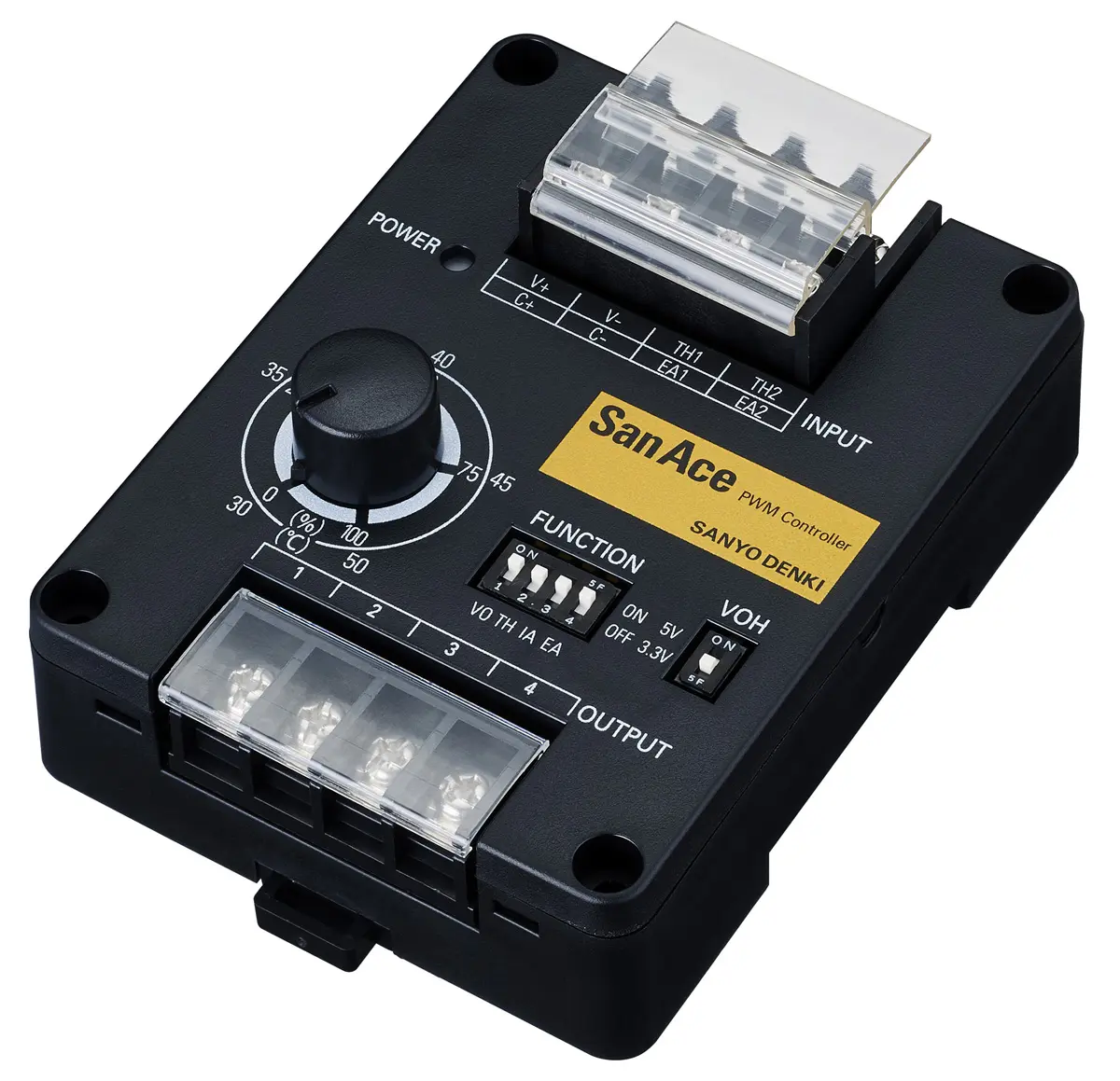 Produktfoto 1 von Sanyo Denki Lüfter-Drehzahlregler, 5 Geschwindigkeiten Lüfter 60 V dc