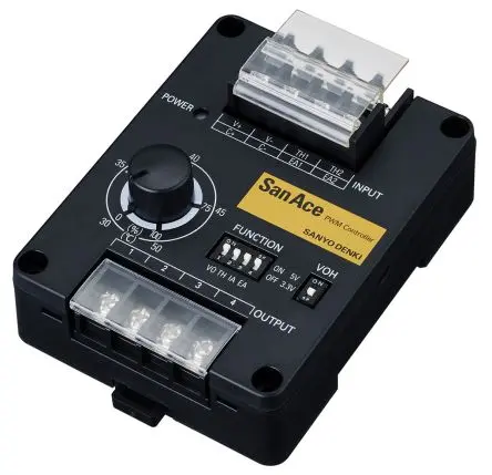 Produktfoto 1 von Sanyo Denki Lüfter-Drehzahlregler, 5 Geschwindigkeiten Lüfter 60V dc