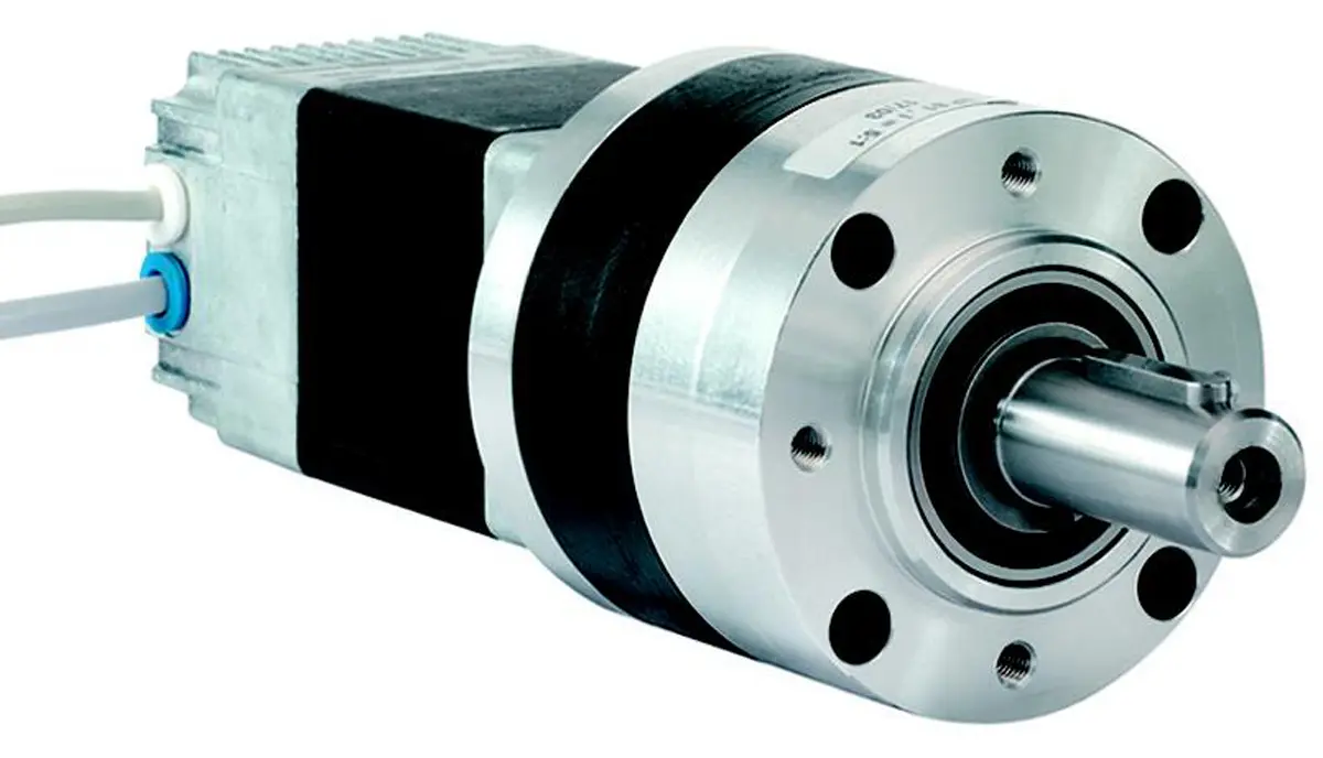 Produktfoto 1 von Crouzet 801897 Getriebemotor, bürstenlos DC-Getriebemotor bis 23 Nm 139:1, 24 V / 100 V, 23 rpm, Wellen-Ø 81 mm x 40 mm