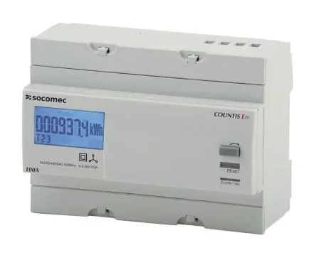 Produktfoto 1 von Socomec Countis E33 Kommunikationsmodul LCD 90 mm x 126 mm Elektronik / 3-phasig Impulsausgang