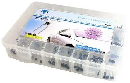 Produktfoto 1 von AEC-Q200 Vishay Keramik Kondensatoren, Radial Kondensator-Kit, 240-teilig