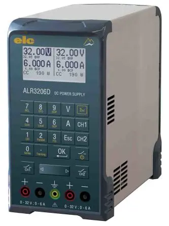 ELC Digital 2 0/32 V 64V IEC 320 Labornetzgerät 12 A 390 W