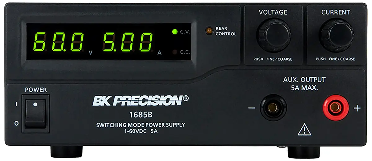 Produktfoto 1 von BK Precision BK1685B Digital Labornetzgerät, 1 → 60V / 0 → 5A, ISO-kalibriert
