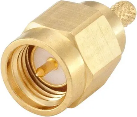 Produktfoto 1 von Rosenberger 32 Stecker Koaxialsteckverbinder SMA-Steckverbinder, Kabel, für Flexibel-Kabel, 50 Ω Crimpbefestigung,