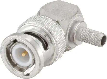 Produktfoto 1 von Rosenberger 51 Stecker Koaxialsteckverbinder BNC-Steckverbinder, Kabel, für Flexibel-Kabel, 50 Ω Crimpbefestigung,