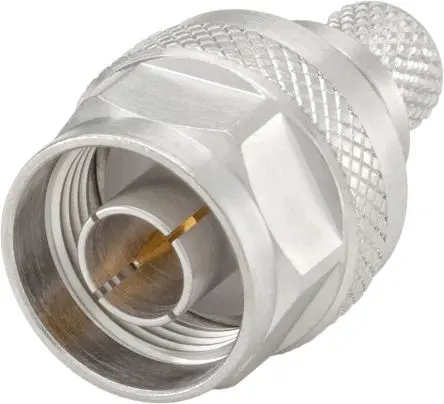 Produktfoto 1 von Rosenberger N Stecker Koaxialsteckverbinder N-Steckverbinder, Kabel, für RG214-Kabel, 50 Ω Crimpbefestigung, Standard