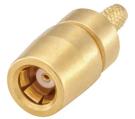 Produktfoto 1 von Rosenberger 59 Buchse Koaxialsteckverbinder SMB-Steckverbinder, Kabel, für RG-316-Kabel, 50 Ω Crimpbefestigung,
