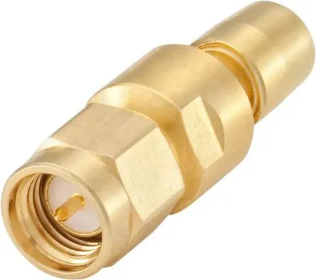 Produktfoto 1 von Rosenberger HF Adapter, 50 Ω, Gerade, 4GHz Buchse Stecker SMA