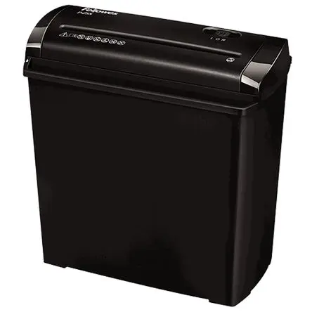 Produktfoto 1 von Fellowes P-25S Aktenvernichter, Streifenschnitt, 5 Blatt, 11 L Rücklauffunktion