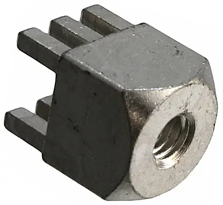 Produktfoto 1 von Wurth Elektronik Messing Schraubanschlussklemme, 6 Stränge, Vertikal 100A
