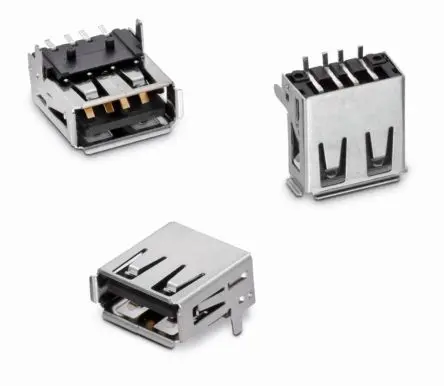 Produktfoto 1 von Wurth Elektronik, Gerade WR-COM USB-Steckverbinder Stecker USB Typ A 1, Oberfläche USB 2.0