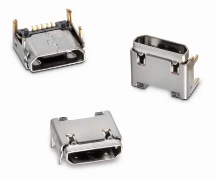 Produktfoto 1 von Wurth Elektronik, Gerade WR-COM USB-Steckverbinder Buchse USB-Typ B 1, Oberfläche USB 2.0
