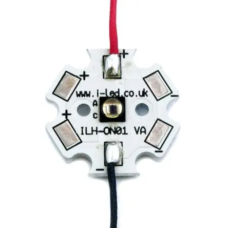 Produktfoto 1 von Intelligent LED Solutions OSLON Black PowerStar IR-LED Modul, Leiterplatte, 850 nm, 685 mW, 90 °, 2-Pin, Oberfläche