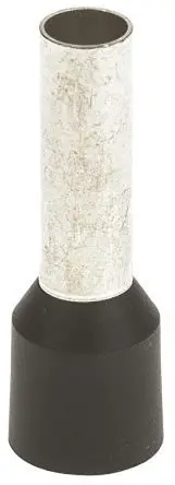 Produktfoto 1 von JST FWE Aderendhülsen-Crimp, Stift ø 7.3 mm, Schwarz, Polypropylen, 16 mm, 30mm, Isoliert, 4 AWG max.