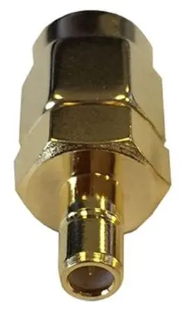 Produktfoto 1 von RF Solutions HF Adapter, 50 Ω, Gerade Stecker Stecker, Koaxial SMA