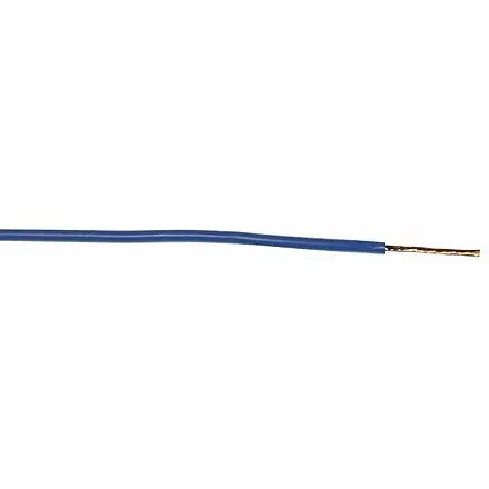 Produktfoto 1 von RS PRO Schaltdraht 30 m Blau Ø 3.3 mm 115 Litzen Polyvinylchlorid