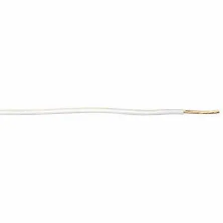 Produktfoto 1 von RS PRO Schaltdraht 30 m Weiß Ø 3.3 mm 115 Litzen Polyvinylchlorid