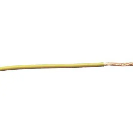 Produktfoto 1 von RS PRO Schaltdraht 30 m Gelb Ø 3.3 mm 115 Litzen Polyvinylchlorid