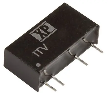 XP Power ITV DC/DC Konverter, 15V, -15 V OUT 33.3 mA Durchsteckmontage 26.4V dc 3 kV dc 1 W -40 °C 100 °C