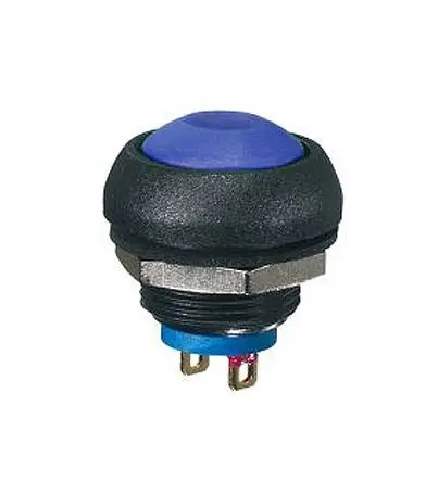 Produktfoto 1 von APEM IS Druckschalter Tastend Panel Ø 13.6 mm, SPST / 100mA 48 V dc 32 V ac, IP67