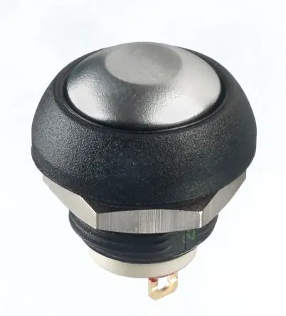Produktfoto 1 von APEM IS Druckschalter Tastend Panel Ø 13.6 mm, SPST / 100mA 48 V dc 32 V ac, IP67
