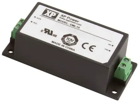 Produktfoto 1 von XP Power EML Schaltnetzteil 1 9V dc 15 W, Fahrgestell 264V ac