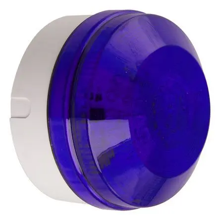 Produktfoto 1 von Moflash LED195 LED Filament/Warnsummer Signalleuchte 48V Blau Seitlich, Hinten, Ø 104 mm x 73 mm IP65