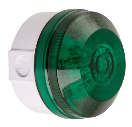 Produktfoto 1 von Moflash LED195 LED Filament/Warnsummer Signalleuchte 48V ac/dc Grün Hinten, Ø 104 mm x 73 mm IP65