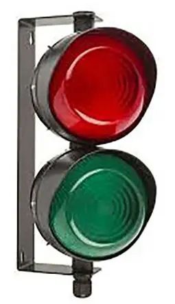 Produktfoto 1 von Moflash LED-TL Halter Gelb, Grün, Rot, für Signalleuchte Serie LED-TL, Adapterkit, LED