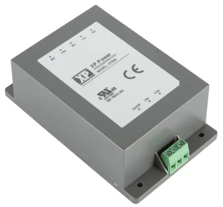 Produktfoto 1 von XP Power DTE60 DC/DC Konverter, 24V dc OUT 2.5 A Fahrgestell 36V dc 2.5 kV dc -40 °C 85 °C