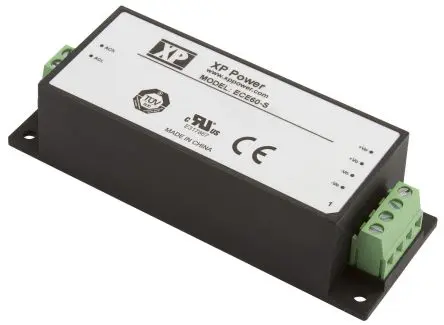 Produktfoto 1 von XP Power ECE Schaltnetzteil 1 24V dc 60 W, Fahrgestell 264V ac