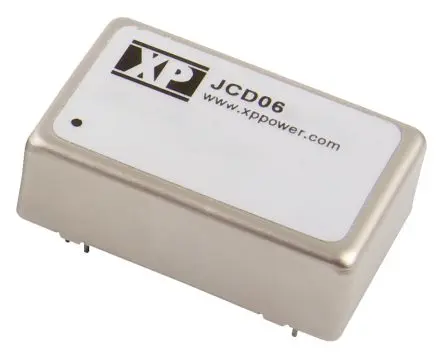 XP Power JCD DC/DC Konverter, 24V dc OUT 250 mA Durchsteckmontage 18V dc 1.6 kV dc 6 W -40 °C 100 °C