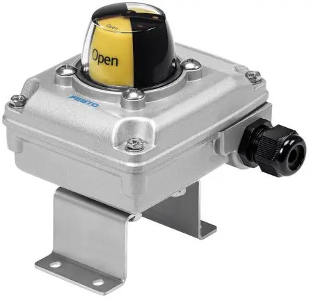 Produktfoto 1 von Festo SRBC-Serie 3482805 Schraubklemme 10-polig 250V Pneumatiksensor, IP67