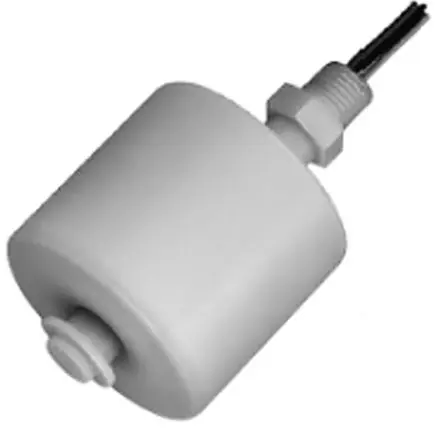 Gems Sensors LS-1900TFE Schwimmerschalter Vertikale Montage, SPDT NO, -40 °C → 148.9 °C, mit 610 mm Leitung