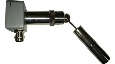 Produktfoto 1 von Gems LS-52100 Niveauwächter Füllstandsschalter Edelstahl mit 1m Kabel 1-poliger Schließer Seitwärts bis 35bar -40°C /