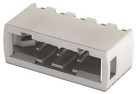 Produktfoto 1 von HARTING Har-Flexicon Leiterplattenleiste Horizontal, 2-polig / 1-reihig, Raster 2.54 mm