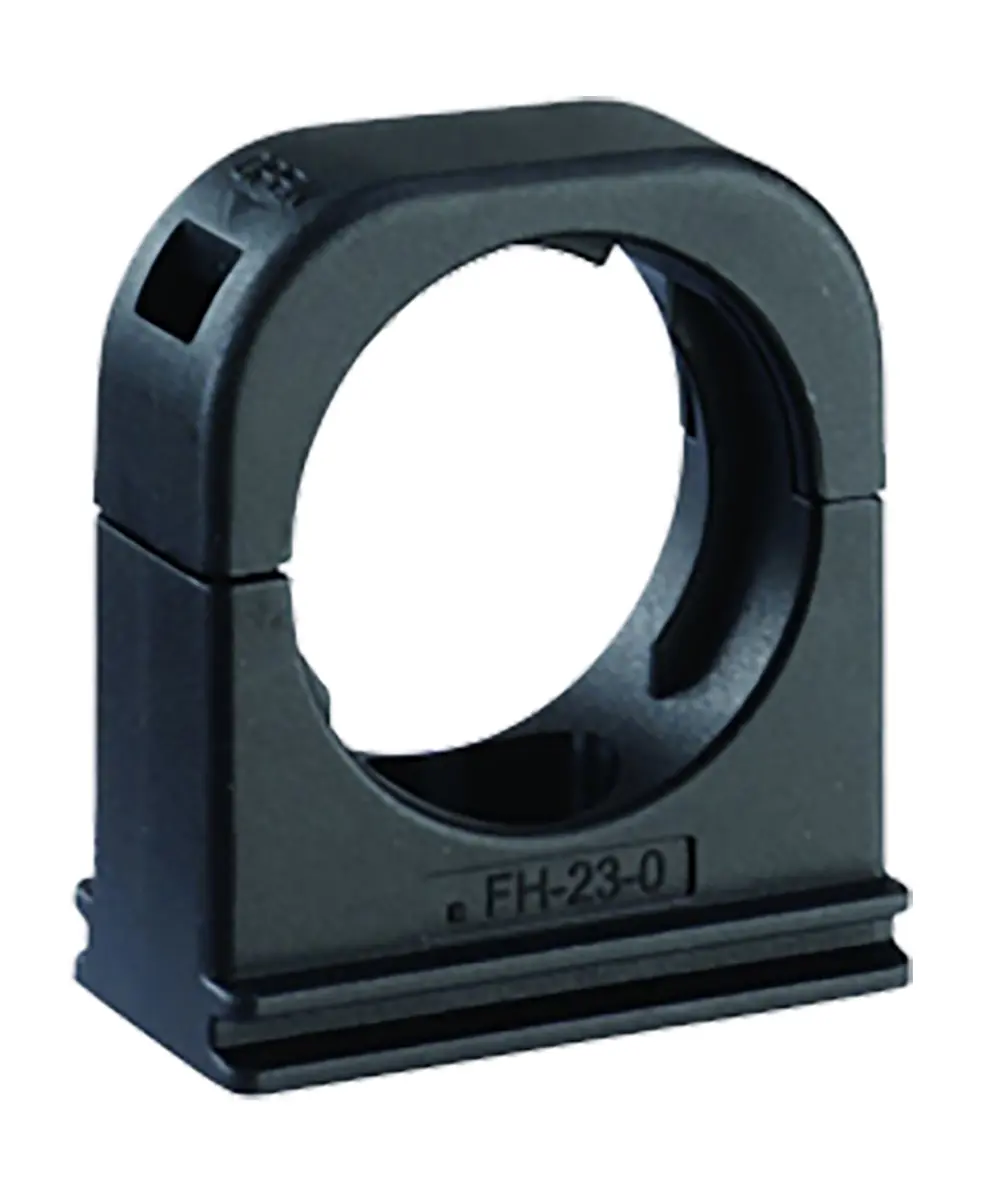 Produktfoto 1 von Kopex KPEX-0042.2 Nylon 12 Kabelrohr Befestigung 40 mm Schwarz Nickel (Gewinde)-Finish IP68
