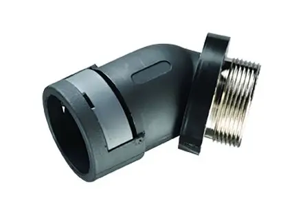 Produktfoto 1 von Kopex NEAV Nylon 12 Kabelrohr Befestigung 20 mm 20 mm Schwarz Nickel (Gewinde)-Finish IP68