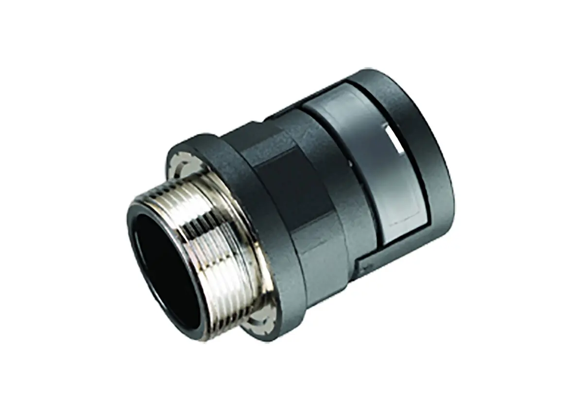 Produktfoto 1 von Kopex NENV Nylon 12 Kabelrohr Befestigung 20 mm 17 mm Schwarz Nickel (Gewinde)-Finish IP68