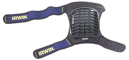Produktfoto 1 von Irwin Knieschoner mit Verstellriemen, ABS-Kunststoff Schwarz/Blau, Einheitsgröße