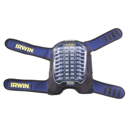 Produktfoto 1 von Irwin Knieschoner mit Verstellriemen, Gel Schwarz/Blau, Einheitsgröße
