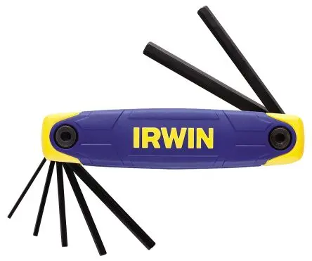 Produktfoto 1 von Irwin Sechskantschlüsselsatz 7 Klappbar Metrisch Lang 2.5 mm, 2 mm, 3 mm, 4 mm, 5 mm, 6 mm, 8 mm