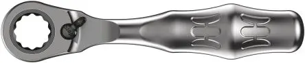 Produktfoto 1 von Wera Zyklop Mini 2 1/4 in Ratsche Ratsche Stahl Höhensicher, Länge 107mm