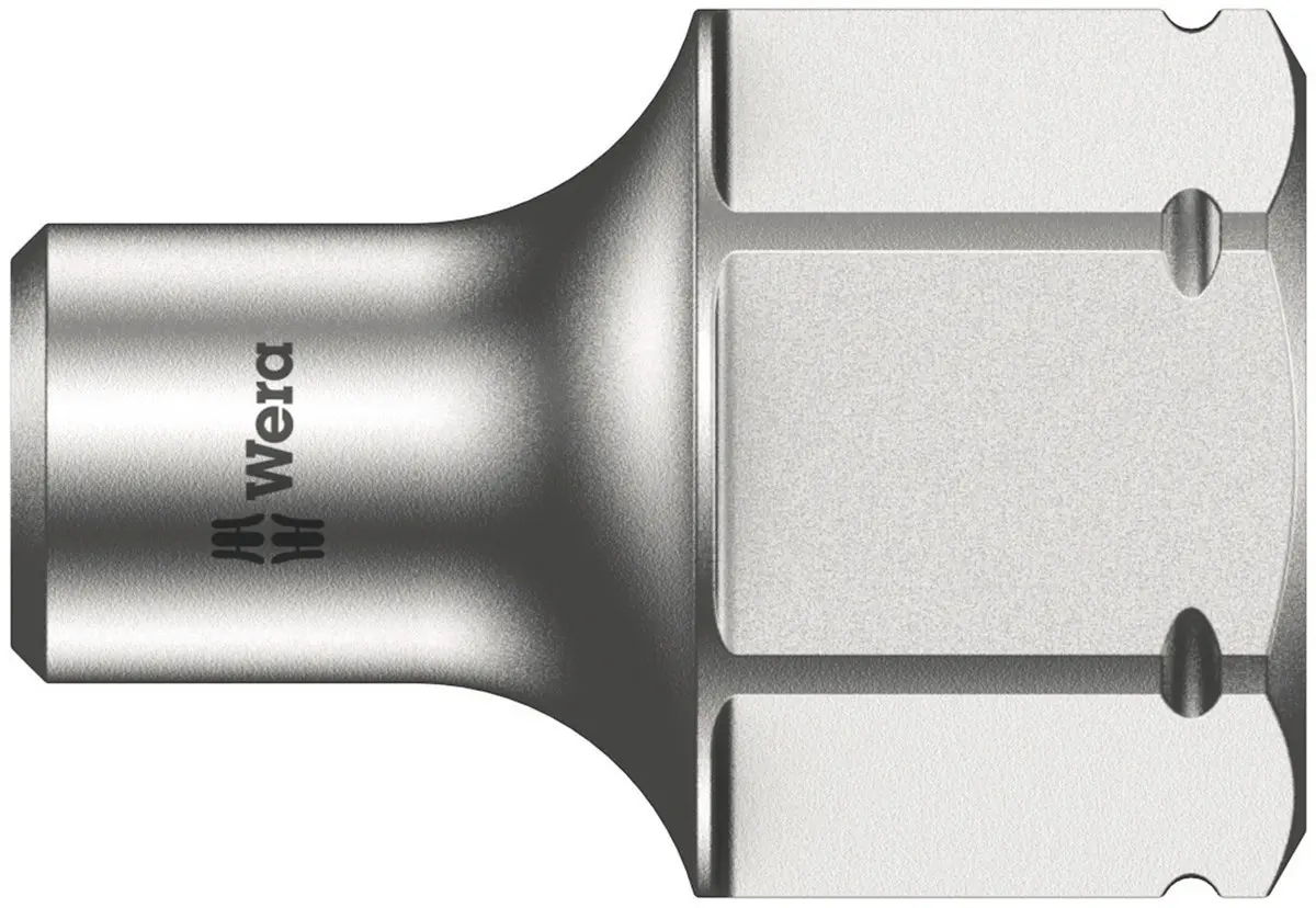 Produktfoto 1 von Wera 1/4 in 6-Kant Buchse SW 4 mm Sechskant x 9.5 mm