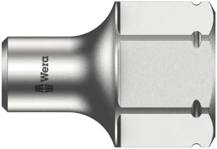 Produktfoto 1 von Wera 1/4 in Standard Buchse SW 4 mm Sechskant x 9.5mm
